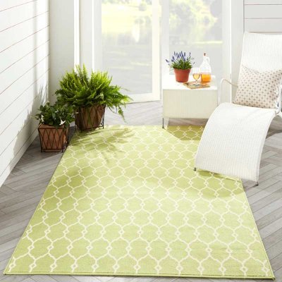 粉色跳房子儿童毯