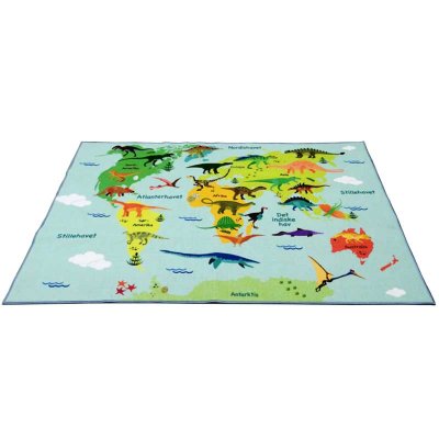 粉色跳房子儿童毯