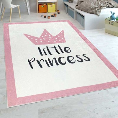 公主房儿童毯