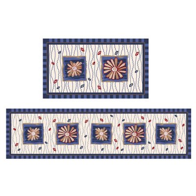 时尚印花图案厨房垫厨房地毯